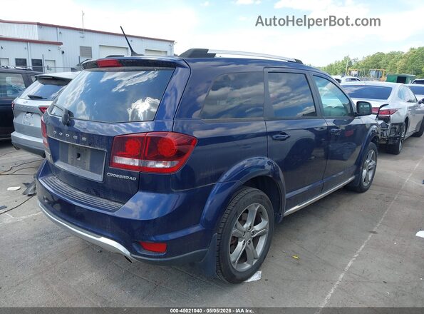 3C4PDCGGXHT601583 2017 DODGE JOURNEY Blue Задня права чверть