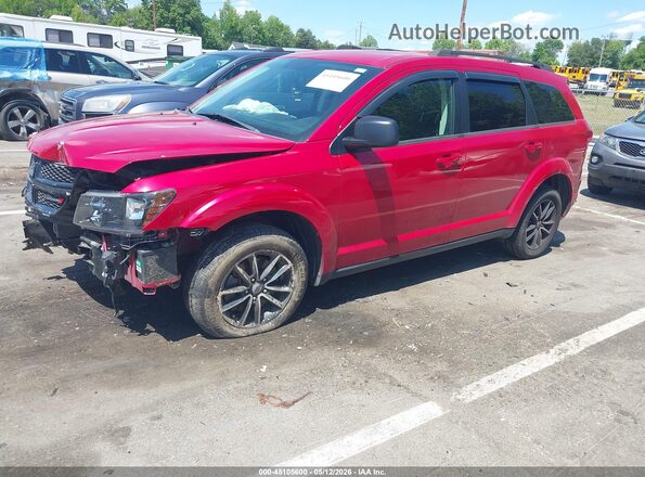 3C4PDDAG2JT277971 2018 DODGE JOURNEY Red 