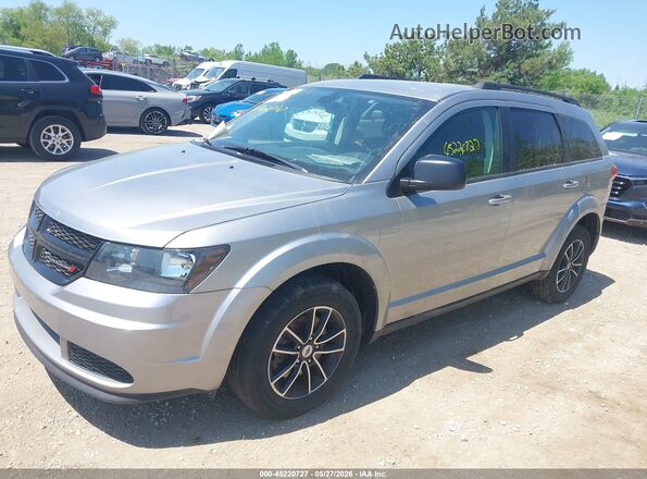 3C4PDDAG2JT450372 2018 DODGE JOURNEY Gray Առջևի ձախ երեք քառորդ տեսարան