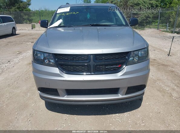 3C4PDDAG2JT450372 2018 DODGE JOURNEY Gray Սարքավորումների վահանակի տեսք
