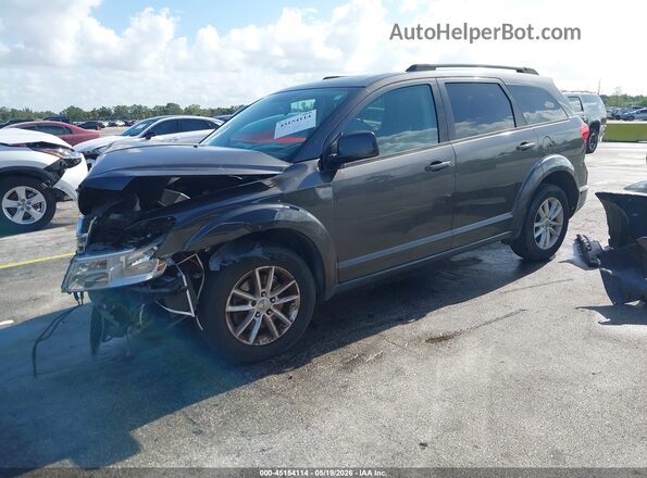 3C4PDDBG2GT159670 2016 DODGE JOURNEY Gray Vista tres cuartos delantera izquierda
