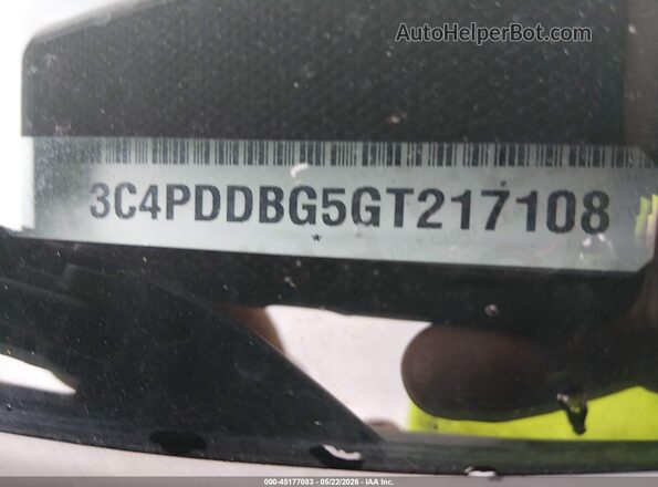 3C4PDDBG5GT217108 2016 DODGE JOURNEY Gray 