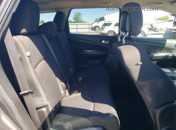 3C4PDDBG6HT671658 2017 DODGE JOURNEY Gray Rear interior view