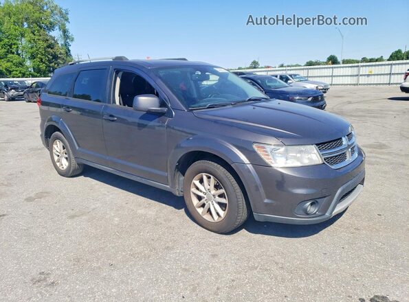 3C4PDDBG6HT671658 2017 DODGE JOURNEY Gray Front right