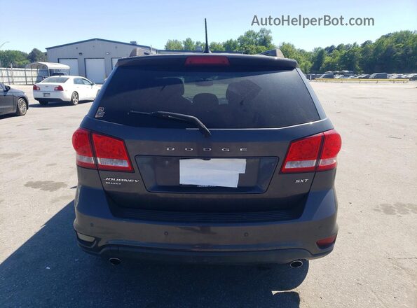 3C4PDDBG6HT671658 2017 DODGE JOURNEY Gray Rear view