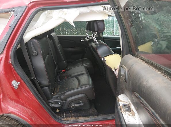 3C4PDDEG1JT421925 2018 DODGE JOURNEY Red Vista de la etiqueta del VIN