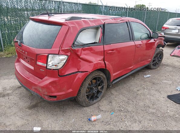 3C4PDDEG1JT421925 2018 DODGE JOURNEY Red Trasero derecho