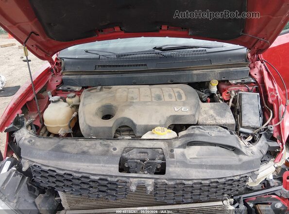 3C4PDDEG1JT421925 2018 DODGE JOURNEY Red Vista trasera
