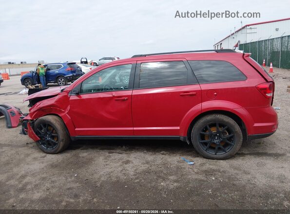 3C4PDDEG1JT421925 2018 DODGE JOURNEY Red 