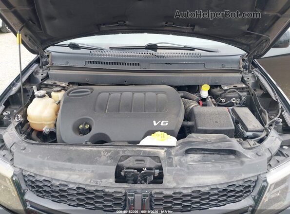 3C4PDDEG4KT764441 2019 DODGE JOURNEY Black Вид ззаду