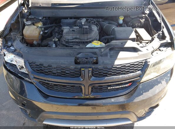 3C4PDDEG7GT165069 2016 DODGE JOURNEY Black უკანა ხედი