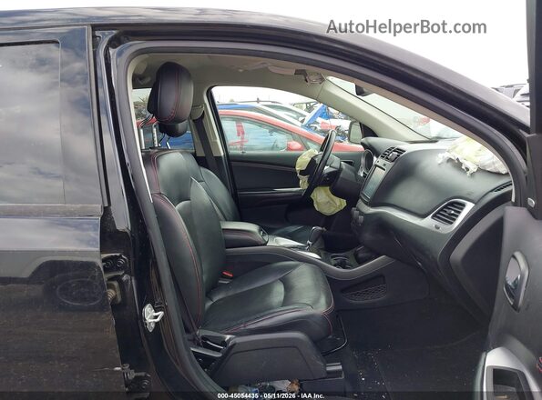 3C4PDDEG7KT836992 2019 DODGE JOURNEY Черный Вид салона спереди