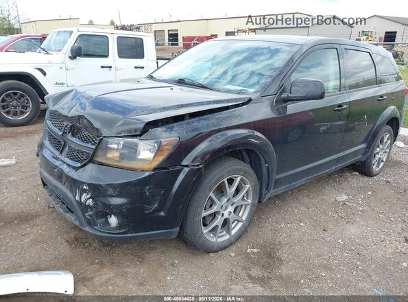 3C4PDDEG7KT836992 2019 DODGE JOURNEY Черный Передняя левая четверть