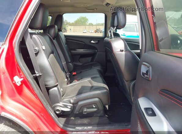 3C4PDDEG8HT578717 2017 DODGE JOURNEY Red VIN կոդի պիտակի տեսք