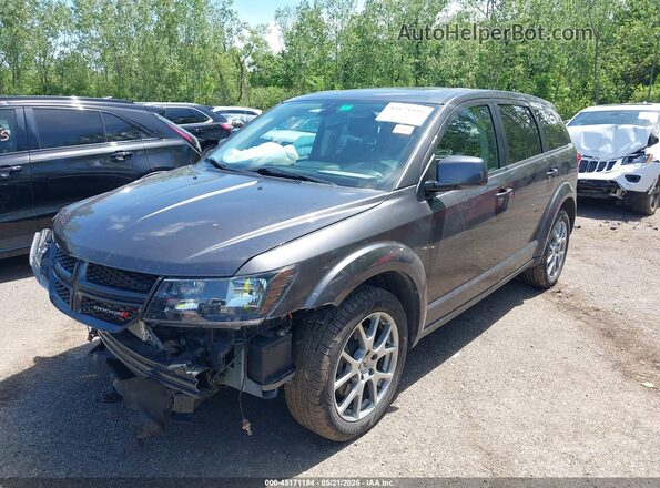 3C4PDDEGXJT353432 2018 DODGE JOURNEY Серый Передняя левая четверть
