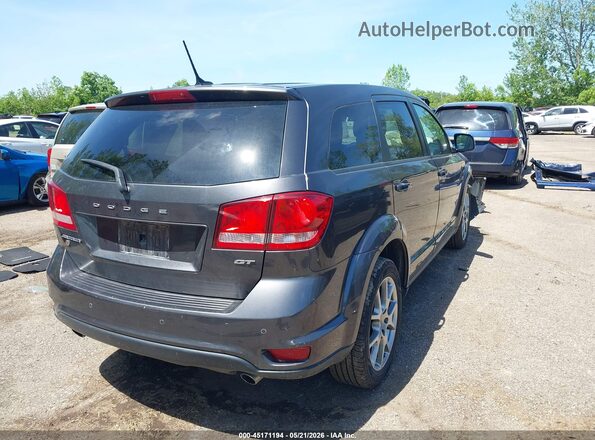 3C4PDDEGXJT353432 2018 DODGE JOURNEY Серый Задняя правая четверть