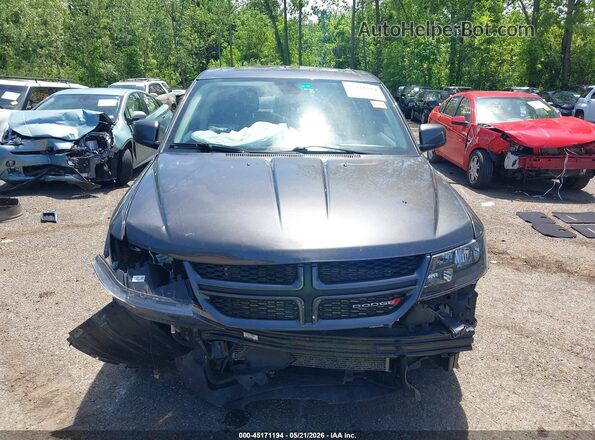 3C4PDDEGXJT353432 2018 DODGE JOURNEY Серый Вид задней части салона