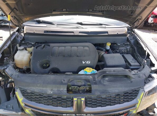 3C4PDDEGXJT353432 2018 DODGE JOURNEY Серый Вид сзади