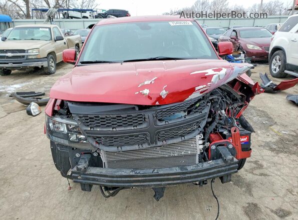 3C4PDDGG1JT416639 2018 DODGE JOURNEY Red 