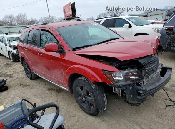 3C4PDDGG1JT416639 2018 DODGE JOURNEY Red 