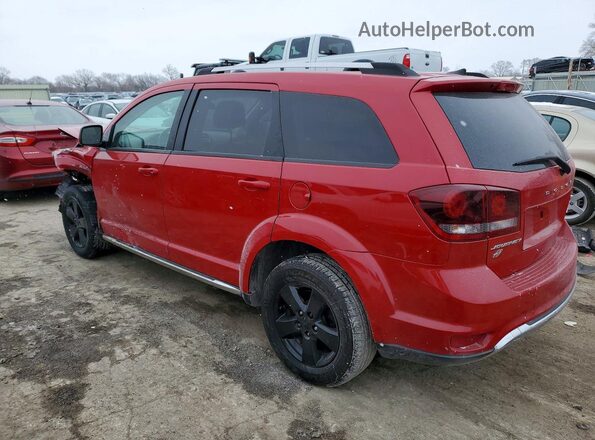 3C4PDDGG1JT416639 2018 DODGE JOURNEY Red 