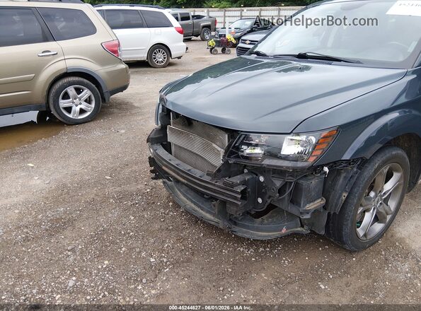 3C4PDDGG2JT167560 2018 DODGE JOURNEY Серый Вид спереди