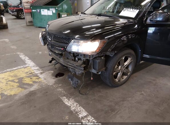 3C4PDDGG3HT578864 2017 DODGE JOURNEY Black Вид спереду