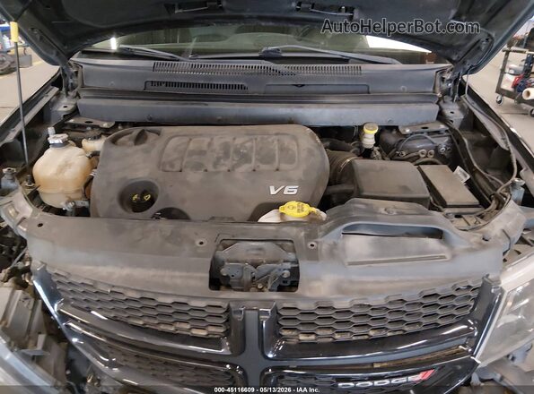 3C4PDDGG3HT578864 2017 DODGE JOURNEY Black Вид ззаду