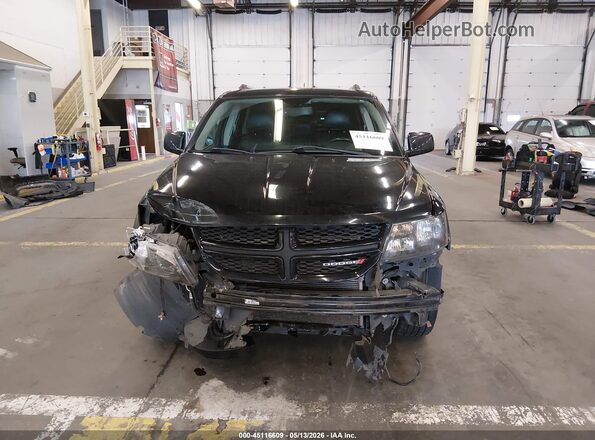 3C4PDDGG3HT578864 2017 DODGE JOURNEY Black Вид задньої частини салону