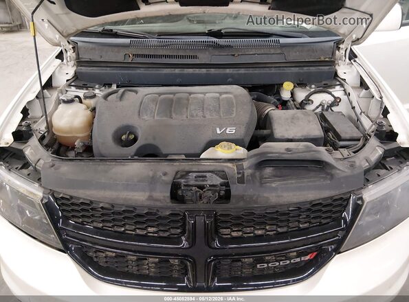 3C4PDDGG4HT513909 2017 DODGE JOURNEY Белый Вид сзади