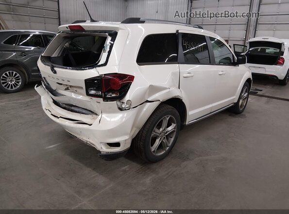 3C4PDDGG4HT513909 2017 DODGE JOURNEY Белый Задняя правая четверть