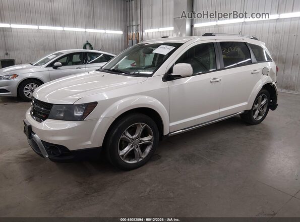 3C4PDDGG4HT513909 2017 DODGE JOURNEY Белый Передняя левая четверть
