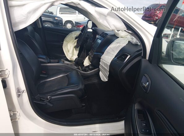 3C4PDDGG4KT694565 2019 DODGE JOURNEY White Widok wnętrza z przodu