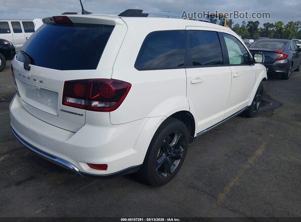 3C4PDDGG4KT694565 2019 DODGE JOURNEY White Tył prawy