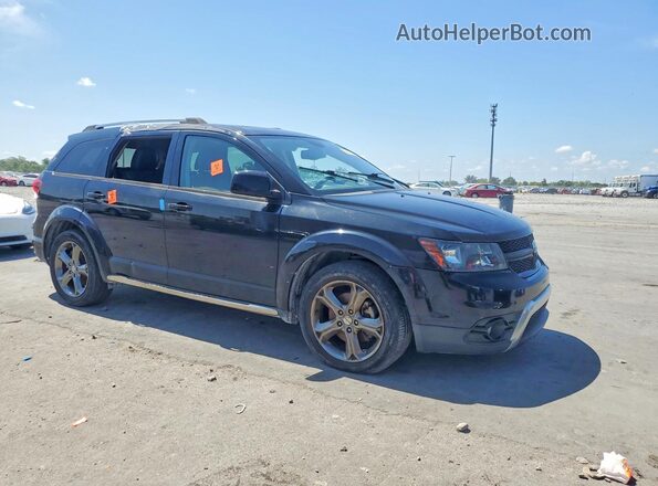 3C4PDDGG5HT541444 2017 DODGE JOURNEY Черный Передняя правая четверть