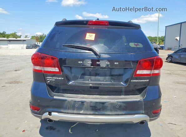 3C4PDDGG5HT541444 2017 DODGE JOURNEY Черный Вид сзади