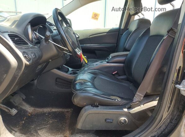 3C4PDDGG5HT541444 2017 DODGE JOURNEY Черный Вид салона спереди