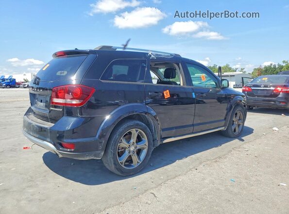 3C4PDDGG5HT541444 2017 DODGE JOURNEY Черный Задняя правая четверть