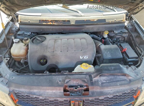 3C4PDDGG5HT541444 2017 DODGE JOURNEY Черный Вид подкапотного пространства