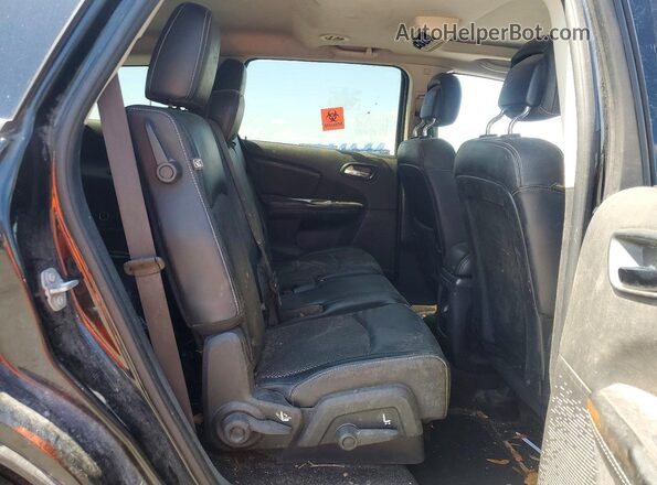 3C4PDDGG5HT541444 2017 DODGE JOURNEY Черный Вид задней части салона