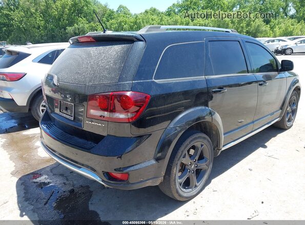 3C4PDDGG7JT388362 2018 DODGE JOURNEY Black Trasero derecho
