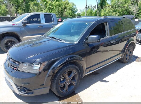 3C4PDDGG7JT388362 2018 DODGE JOURNEY Black Vista tres cuartos delantera izquierda
