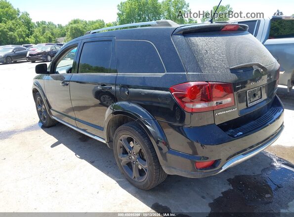 3C4PDDGG7JT388362 2018 DODGE JOURNEY Black Trasero izquierdo
