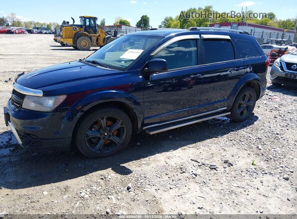3C4PDDGG7JT417102 2018 DODGE JOURNEY Blue წინა მარცხენა ხედი სამი მეოთხედიდან