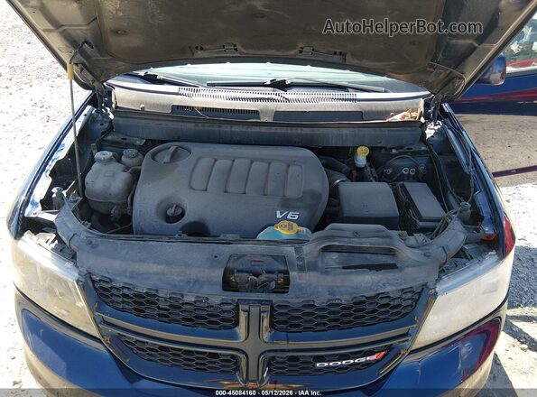 3C4PDDGG7JT417102 2018 DODGE JOURNEY Blue უკანა ხედი