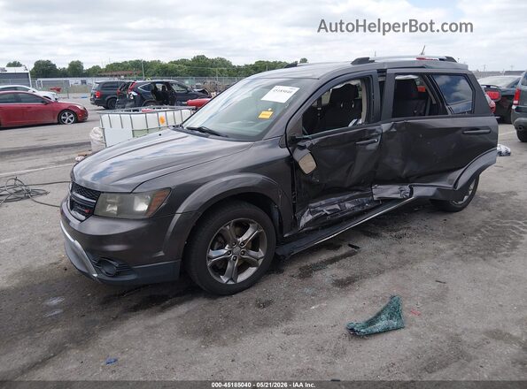 3C4PDDGG8GT217290 2016 DODGE JOURNEY Gray Передня ліва чверть