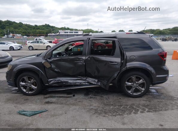 3C4PDDGG8GT217290 2016 DODGE JOURNEY Gray Вид спереду