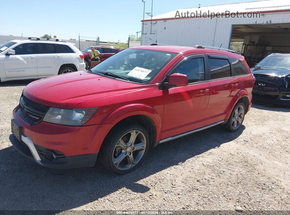 3C4PDDGG9HT553287 2017 DODGE JOURNEY Red 
