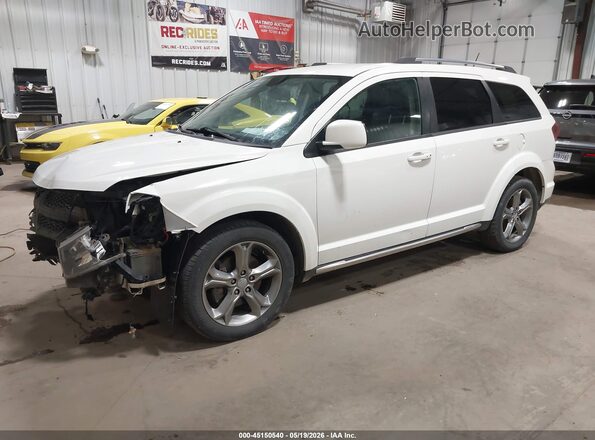 3C4PDDGGXHT618065 2017 DODGE JOURNEY White Передня ліва чверть
