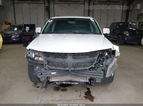 3C4PDDGGXHT618065 2017 DODGE JOURNEY White Вид щитка приладів